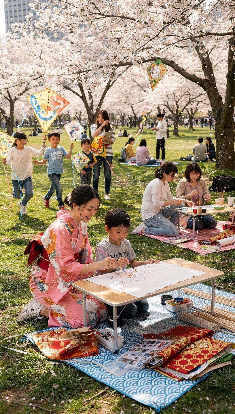 初心者向けのDIYプロジェクトの手順が描かれたイラスト